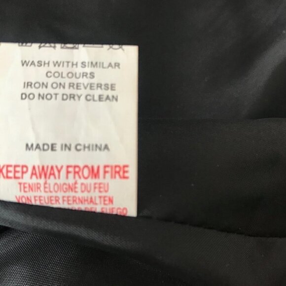 PRETTY Little Thing Black Teddy Coat Size 4 - Picture 7 of 7